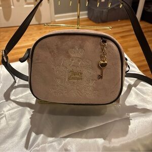 Juicy Couture Blush and Black Crossbody Bag